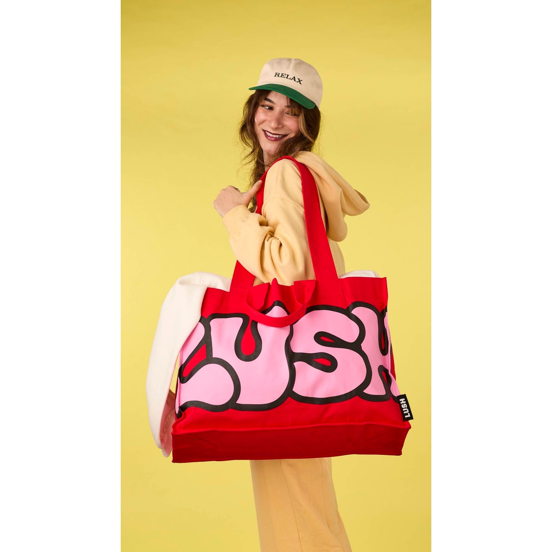 Retro Bubble Lush Big Bag - Green - Image 7