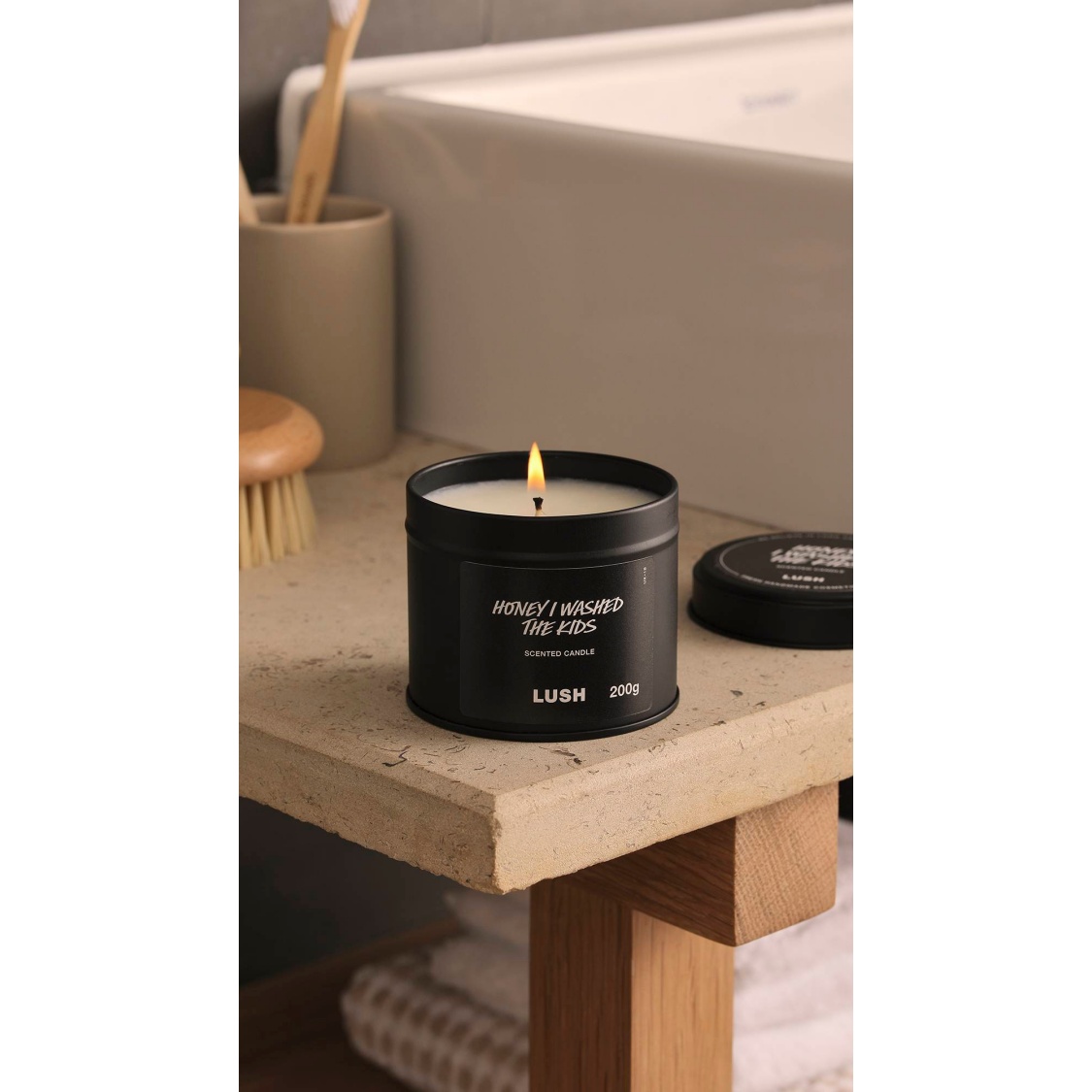 Honey I Washed The Kids Single Wick Candle - Image 3