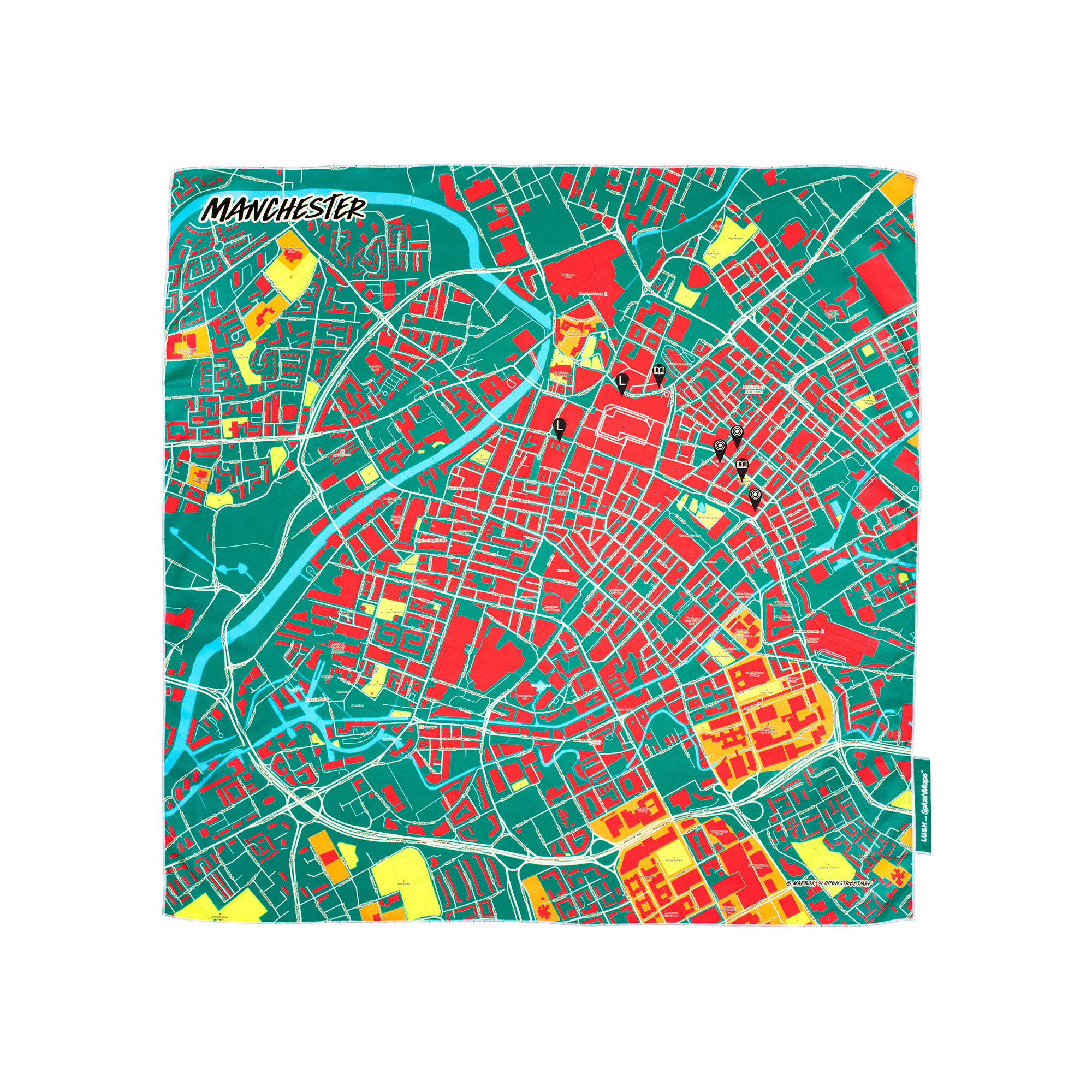 Manchester Splash Map
