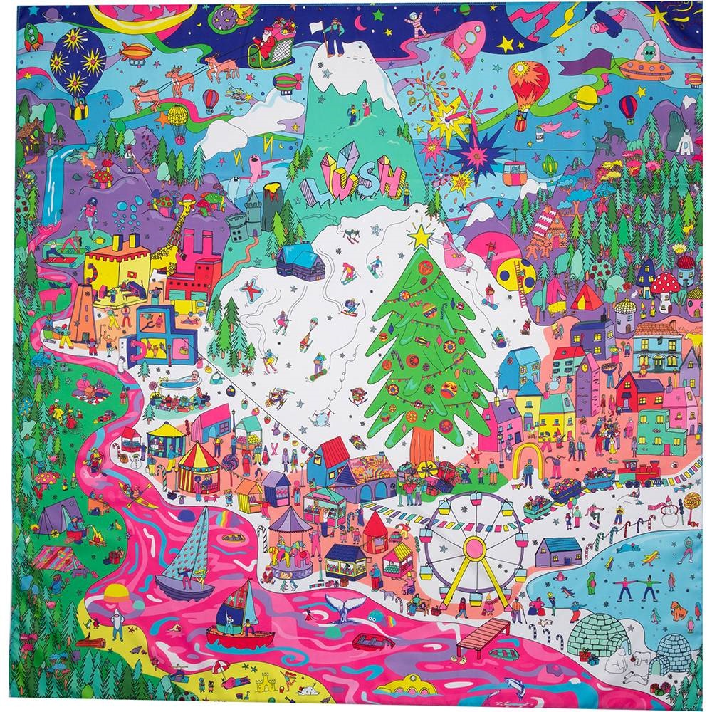 Lush World Knot Wrap